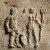 Détail de la plaque en plomb avec des scènes de combats de gladiateurs et animaux (IIe siècle apr. J.-C.)